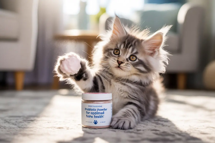 پروبیوتیک برای گربه‌ها
